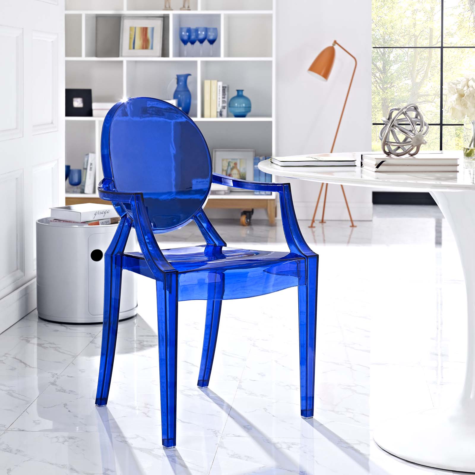 Ghost Armchair, Blue