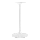 Tulip 28" Bar Table With White Base