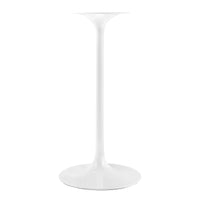 Tulip 28" Bar Table With White Base