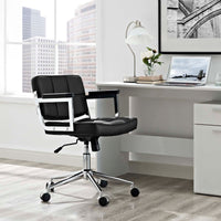 Portray Upholstered Vinyl Office Chair