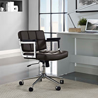 Portray Upholstered Vinyl Office Chair