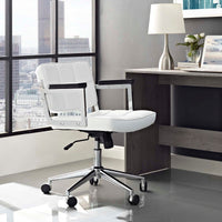 Portray Upholstered Vinyl Office Chair