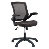 Veer Vinyl Office Chair, Brown