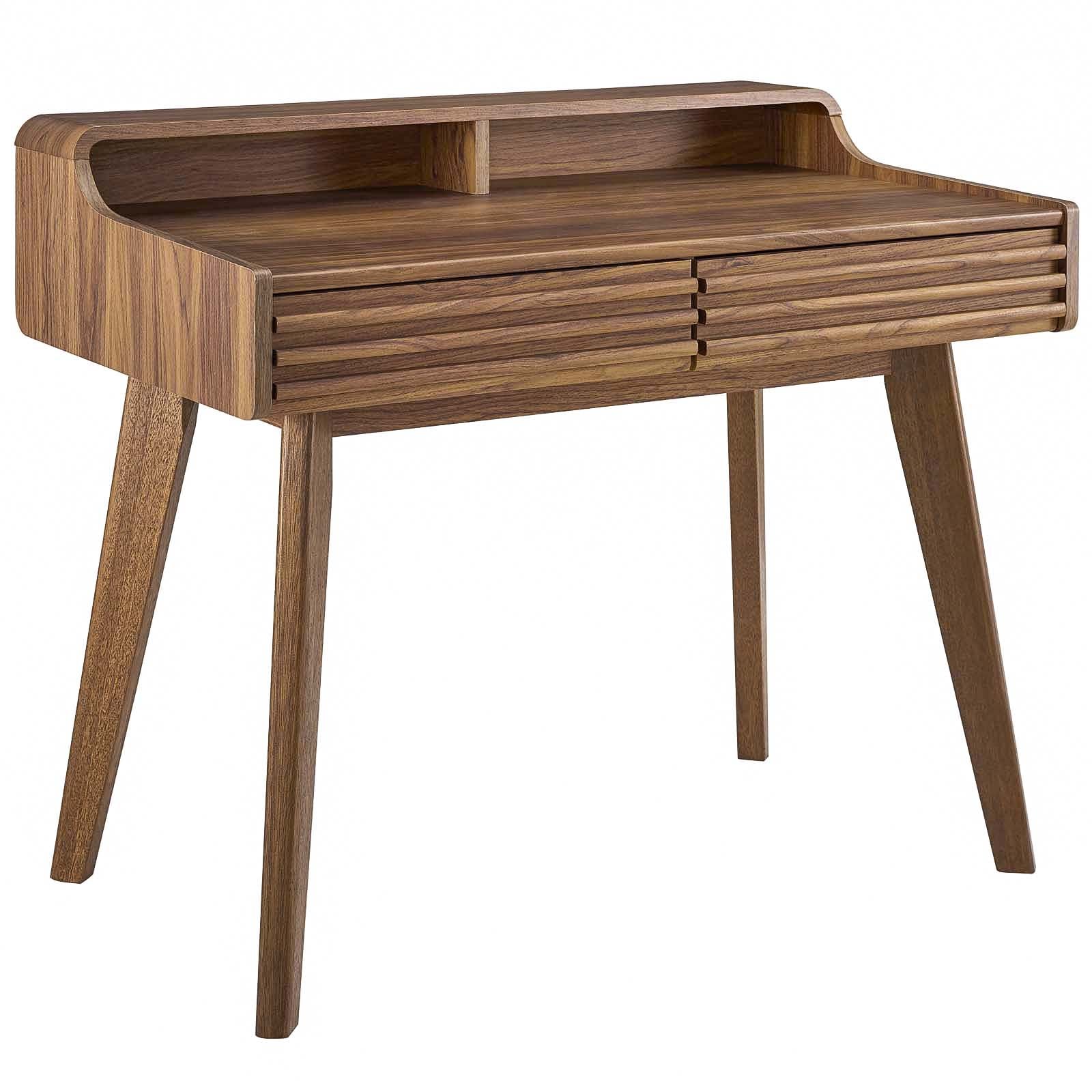 Render Writing Desk, Walnut