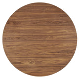 Gratify 60" Round Dining Table, Walnut