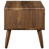 Transmit Nightstand, Walnut White