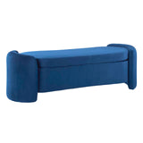 Nebula Upholstered Performance Velvet Bench