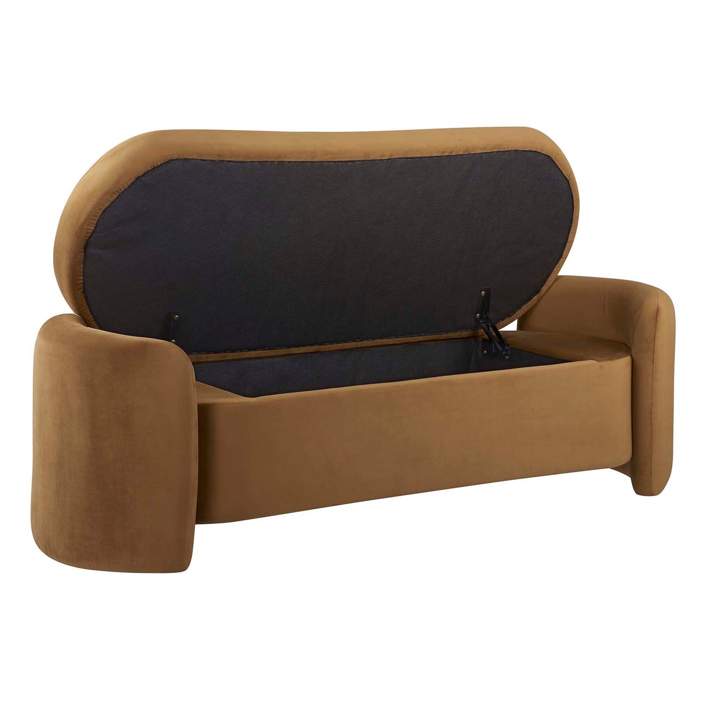 Nebula Upholstered Performance Velvet Bench