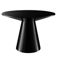 Provision 47" Round Dining Table, Black