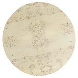 Cosmos 35" Round Burl Wood Coffee Table