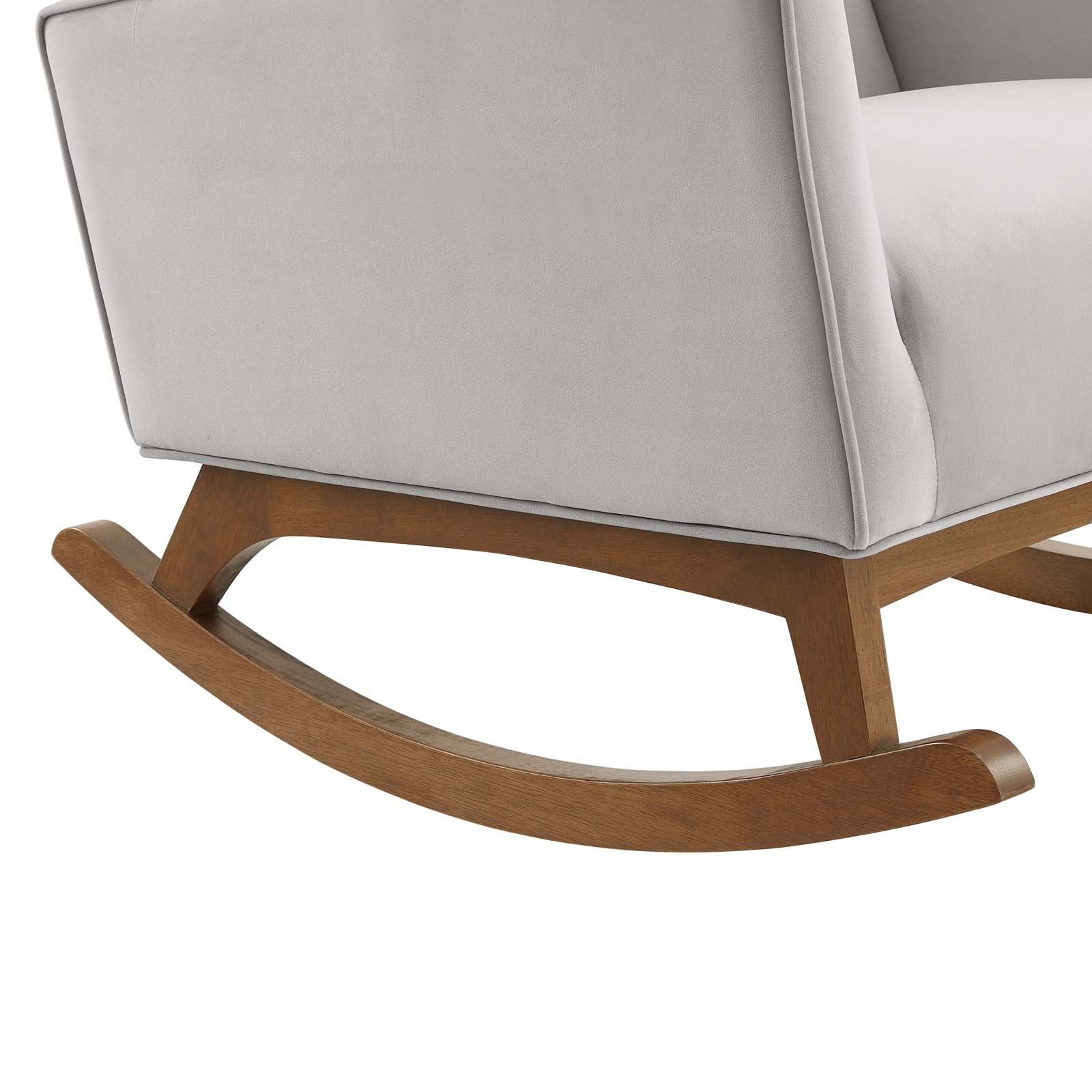 Sway Performance Velvet Rocking Chair