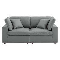 Haven Vegan Leather Loveseat