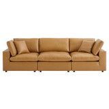 Haven Vegan Leather 3-Seater Sofa