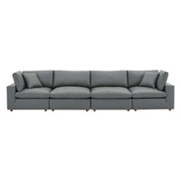 Haven Vegan Leather 4-Seater Sofa