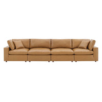 Haven Vegan Leather 4-Seater Sofa