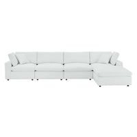 Haven Vegan Leather 5-Piece Sectional Sofa