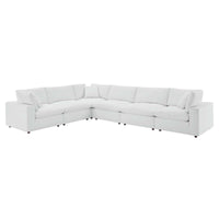 Haven Vegan Leather 6-Piece Sectional Sofa