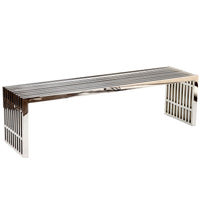 Gridiron Stainless Steel Bench