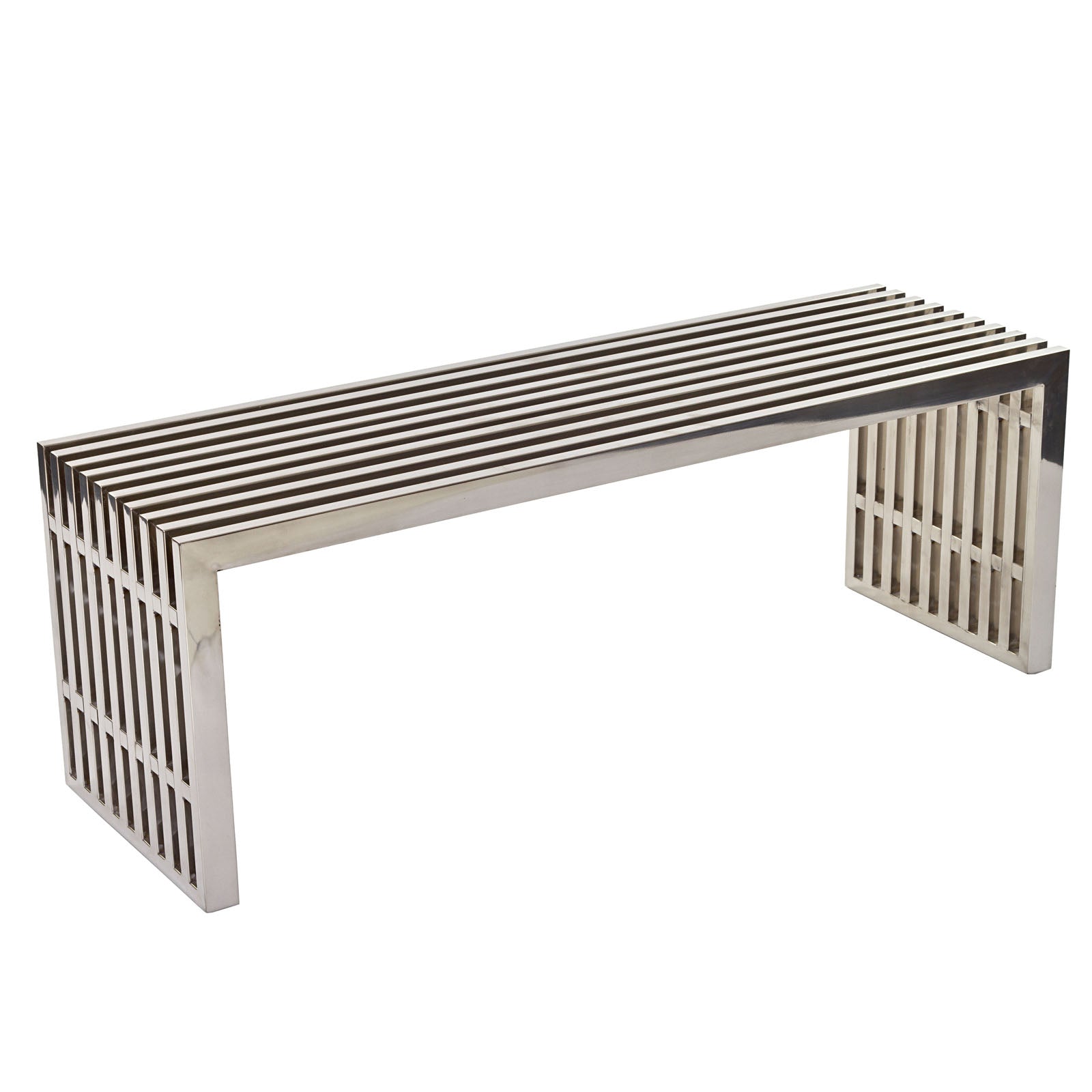 Gridiron Stainless Steel Bench