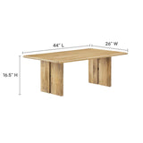 Amistad Wood Coffee Table