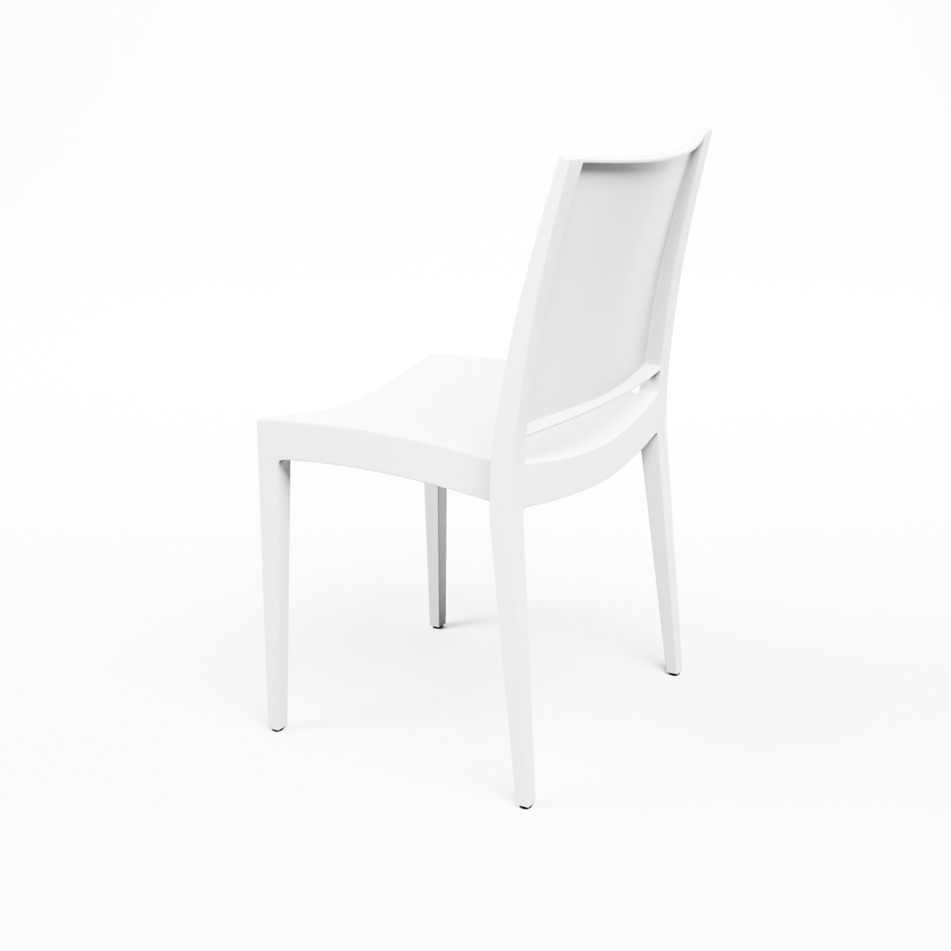 Omni Dining Chair, White