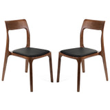 H Dining Chair, Walnut