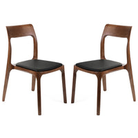 H Dining Chair, Walnut