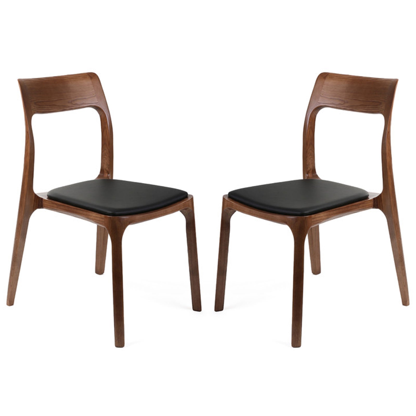 H Dining Chair, Walnut