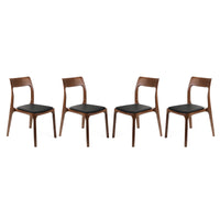 H Dining Chair, Walnut