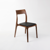 H Dining Chair, Walnut