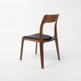 H Dining Chair, Walnut