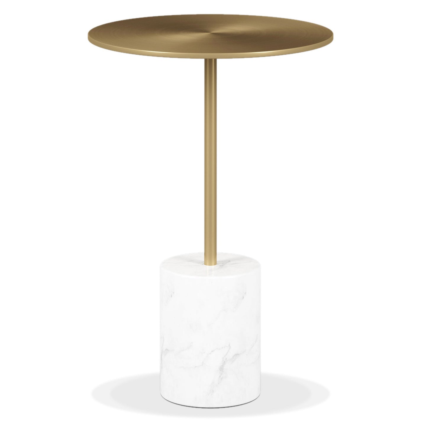 Poke Side Table, Gold