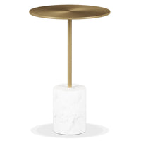 Poke Side Table, Gold