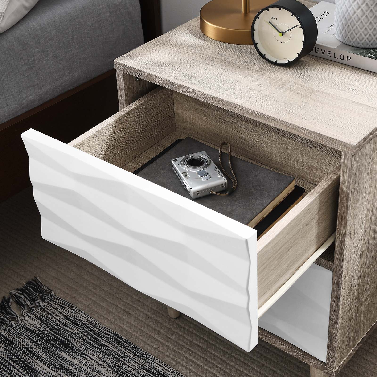 Vespera 2-Drawer Nightstand