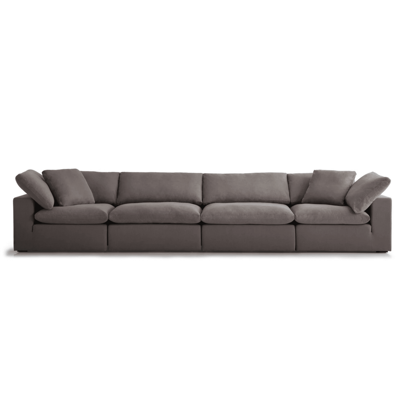 Haven 4 Seater Sectional Sofa, Gray