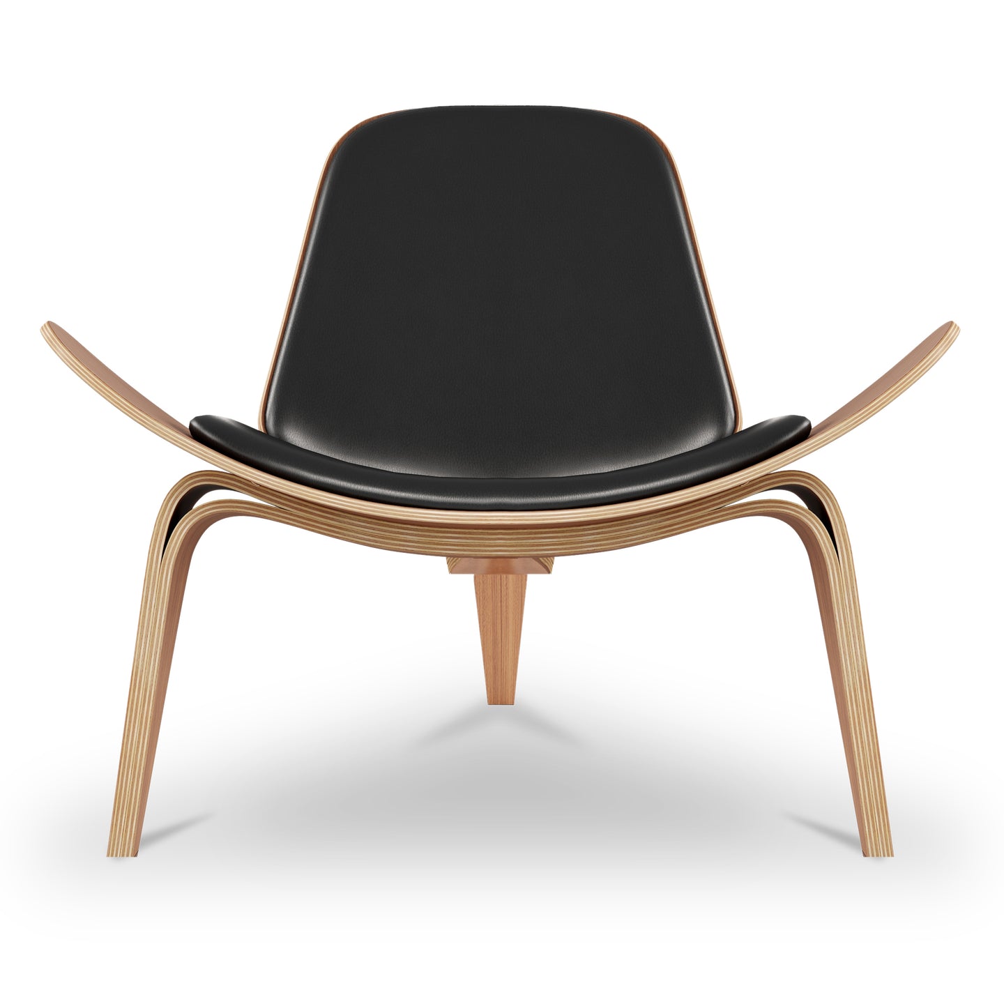 Arch Shell Chair, Black