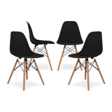 Natural Wood Eiffel Dining Chairs