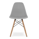 Eiffel Dining Chair, Wood Legs Gray