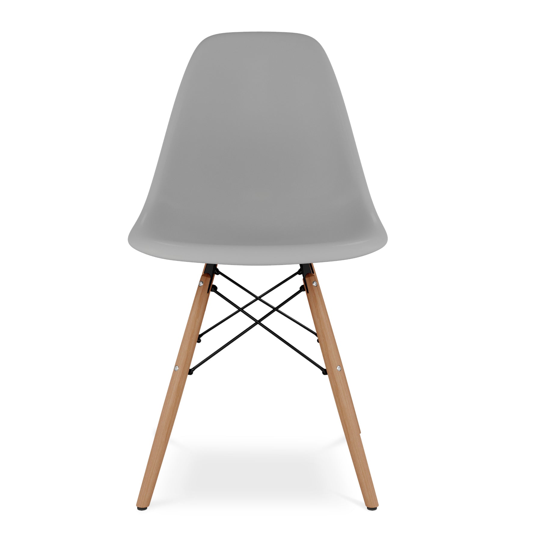 Eiffel Dining Chair, Wood Legs Gray