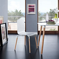 Stack Dining Wood Side Chair