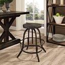 Collect Wood Top Bar Stool