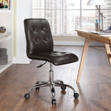 Prim Armless Mid Back Office Chair