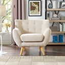 Remark Upholstered Fabric Armchair