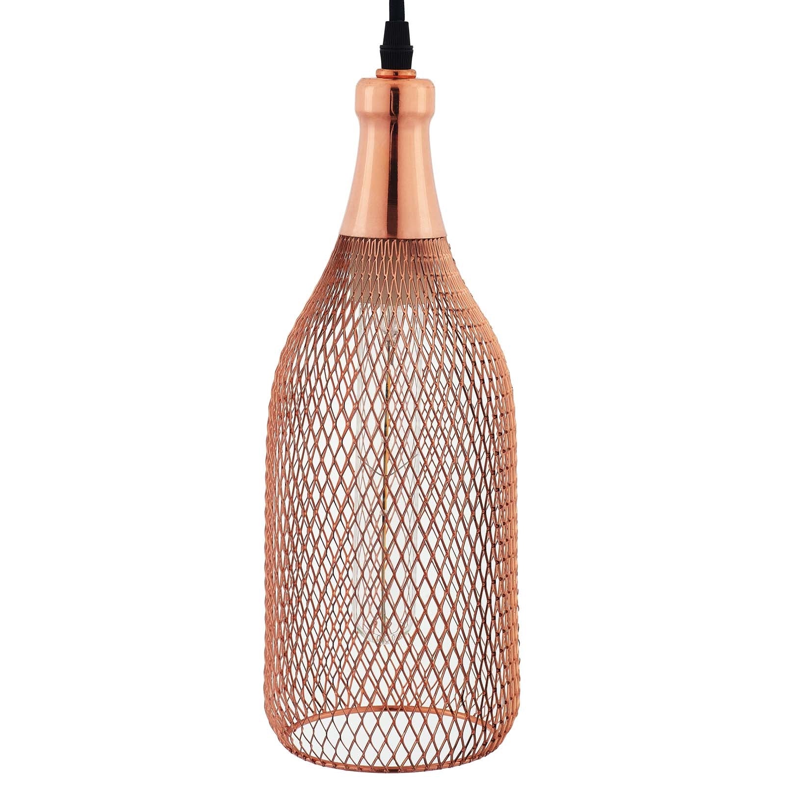 Glimmer Rose Gold Pendant Light