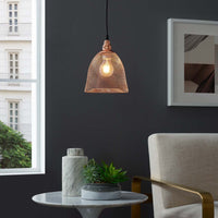 Glimmer Rose Gold Pendant Light