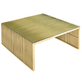 Grid Stainless Steel Coffee Table