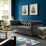 Heritage Performance Velvet Sofa