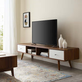 Transmit Media Console Wood TV Stand