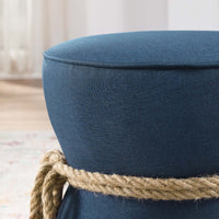 Beat Upholstered Fabric Ottoman