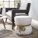 Beat Upholstered Fabric Ottoman